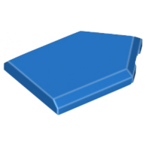 Tegel aangepast 2x3 vijfhoekig Blue